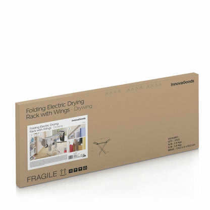 💥 Tendedero Eléctrico Plegable con Alas Drywing InnovaGoods 20 Barras 230 W