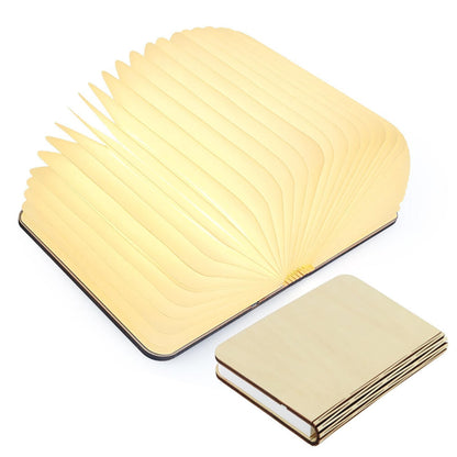 📖🌟 Lámpara Libro LED de Madera – Luz y Decoración Única