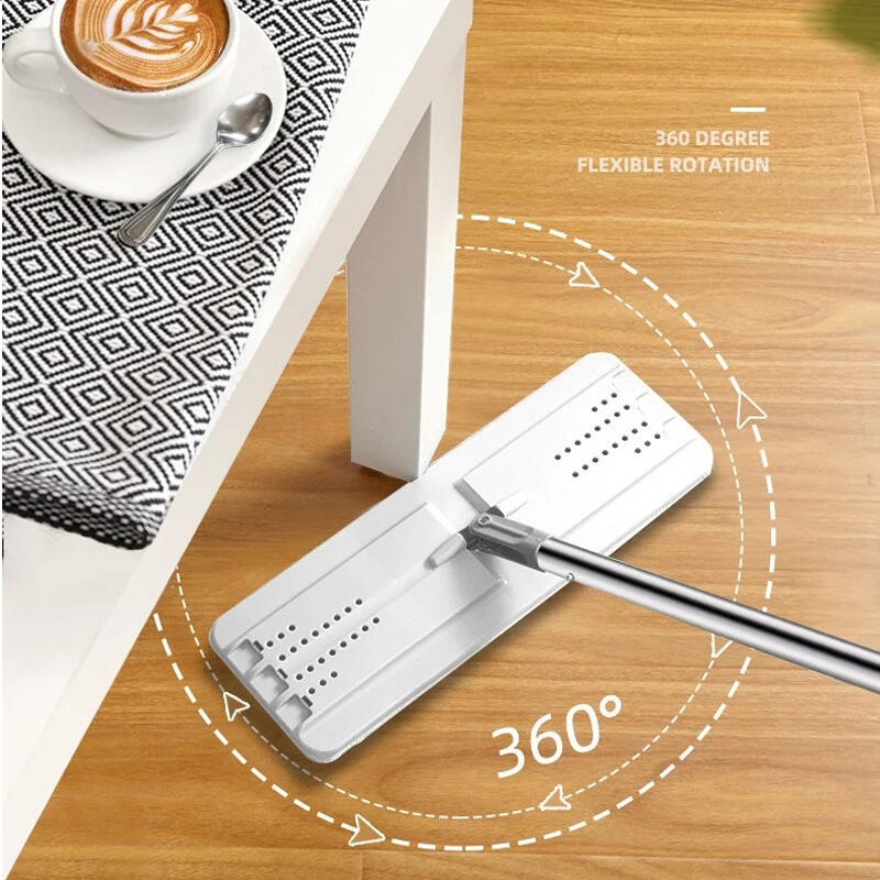 ✨ Mopa Plana con Cubo Autoescurrible 360° – Limpieza Fácil y Rápida