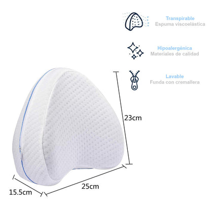PACK 2 ALMOHADAS ERGONÓMICAS PIERNAS Y CADERA