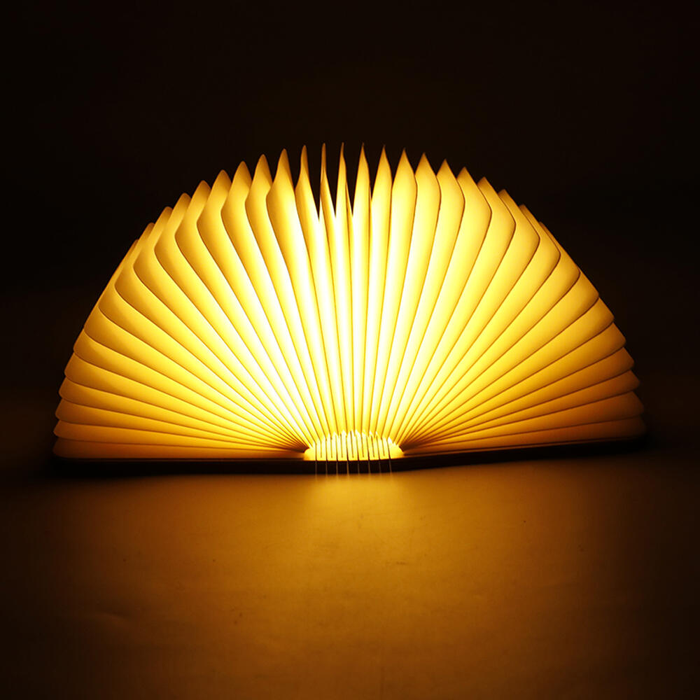 📖🌟 Lámpara Libro LED de Madera – Luz y Decoración Única