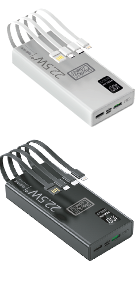Batería externa carga rápida