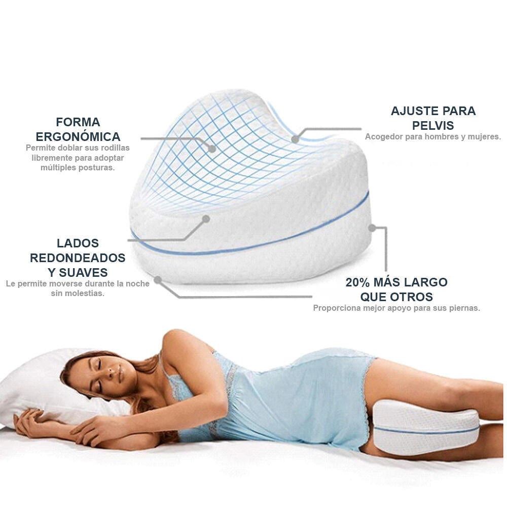 PACK 2 ALMOHADAS ERGONÓMICAS PIERNAS Y CADERA