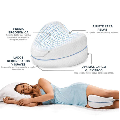 PACK 2 ALMOHADAS ERGONÓMICAS PIERNAS Y CADERA