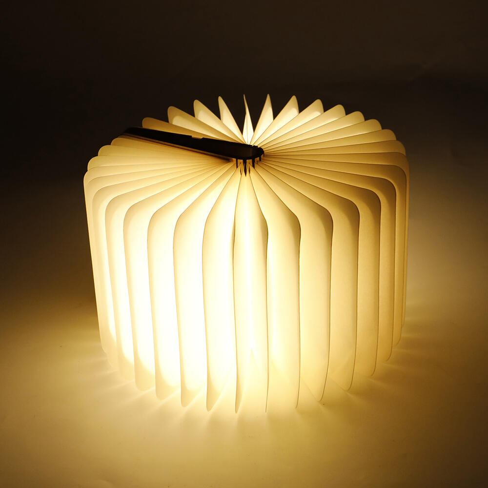 📖🌟 Lámpara Libro LED de Madera – Luz y Decoración Única