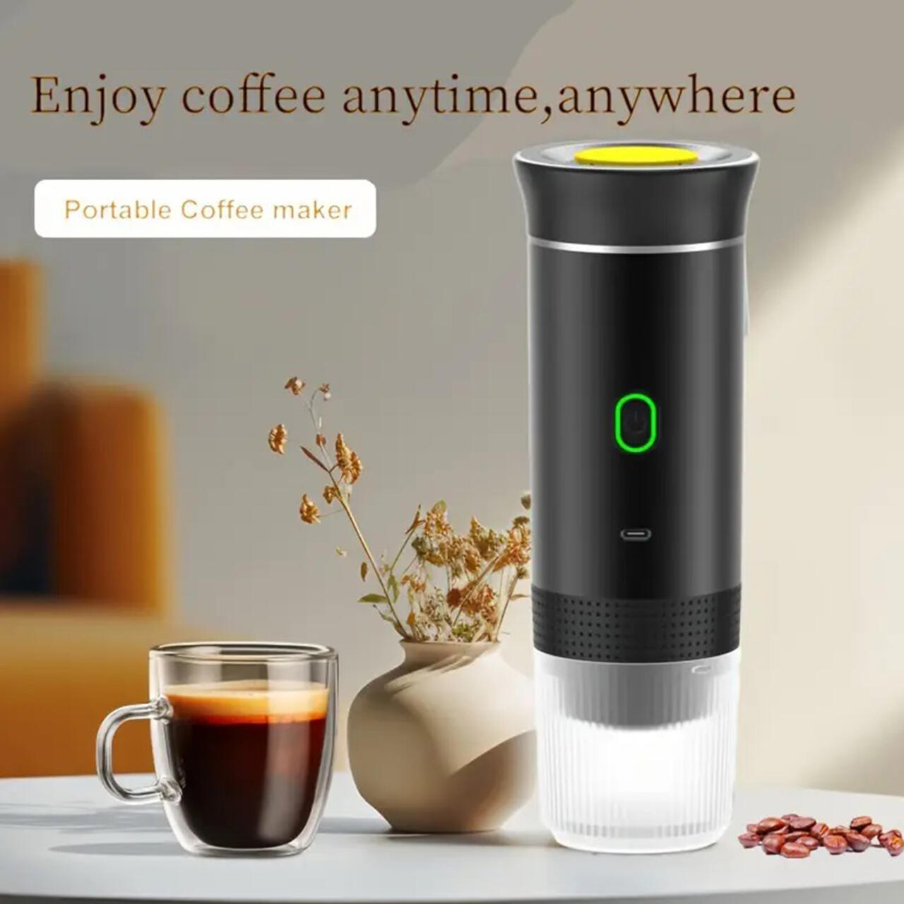 ☕ Máquina de Café Portátil 3 en 1 – Espresso en cualquier lugar